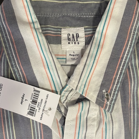 Gap Stripe Button Up - Picture 2 of 2